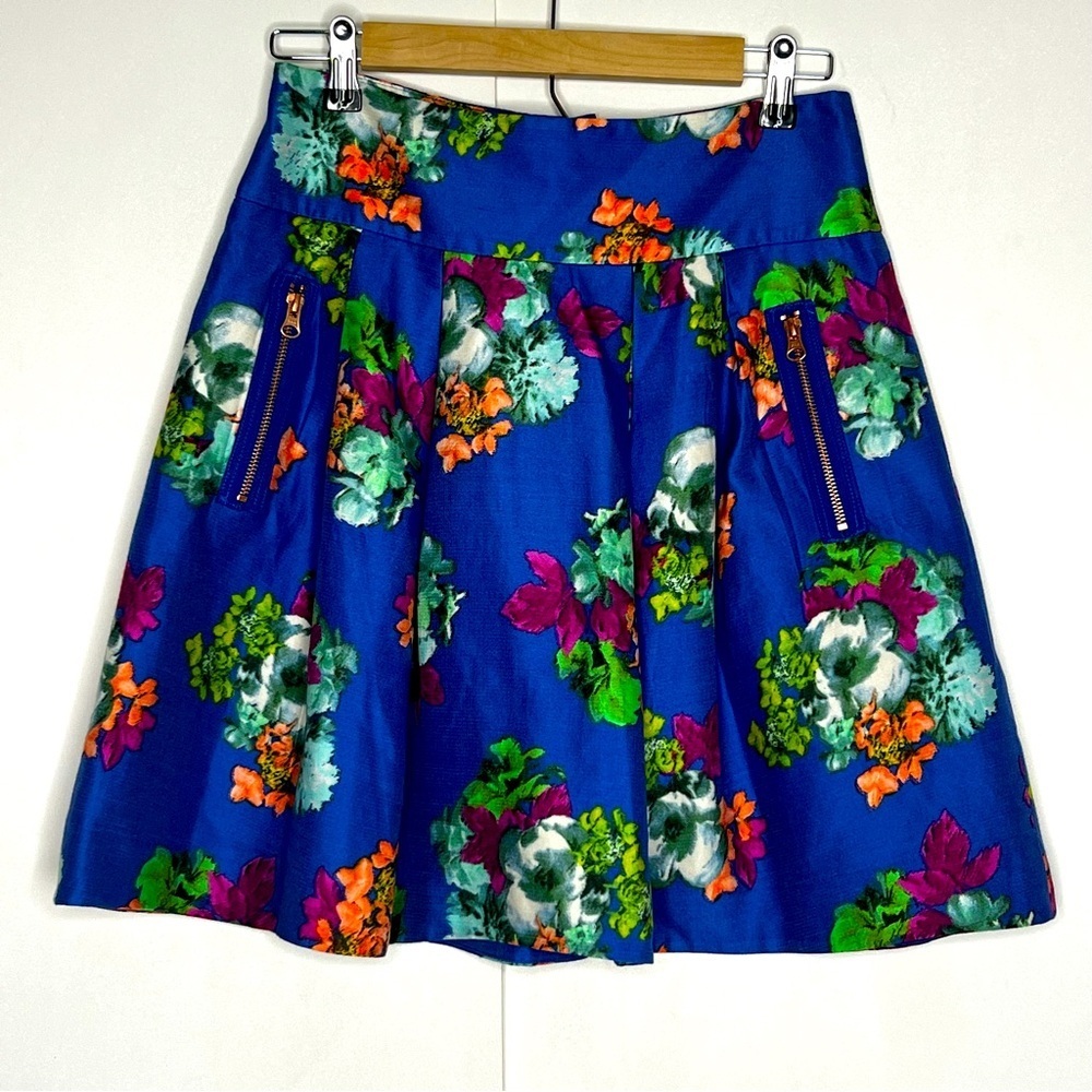 Maeve Floral Pleated Skirt‎